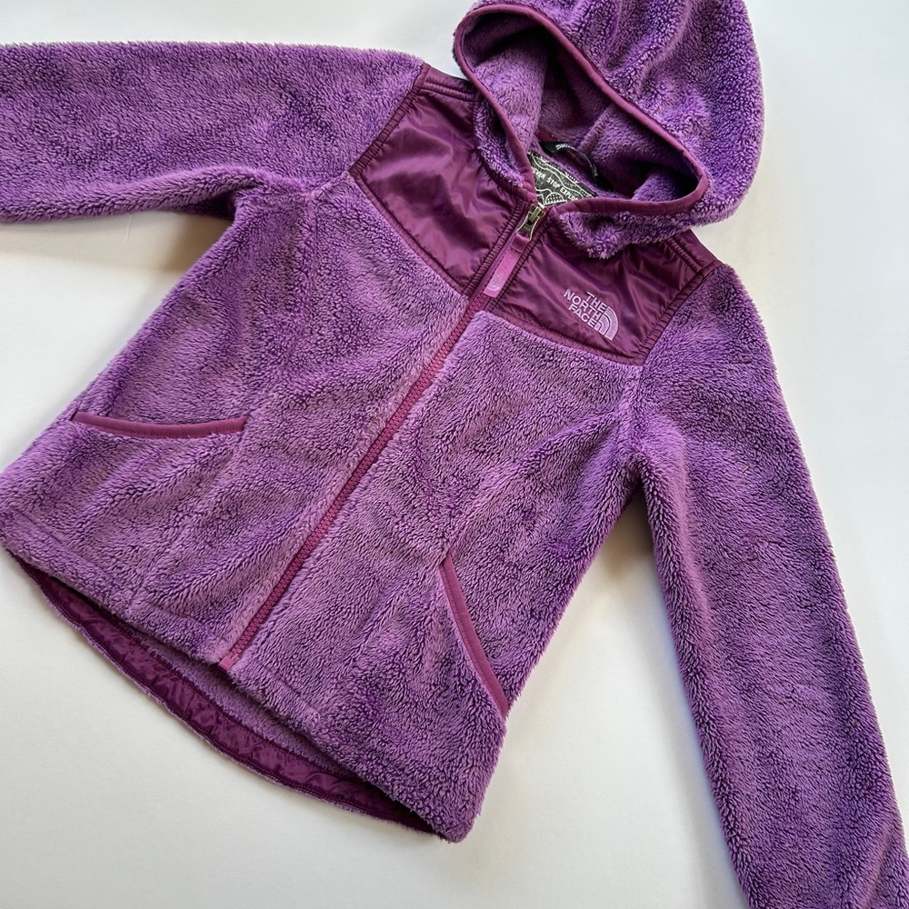The North Face Kids Plush Purple Hoodie